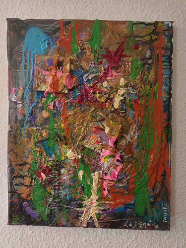 Original Abstract Expressionism Abstract Paintings by Dominic Connolly