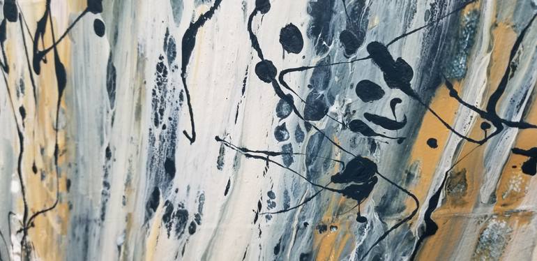 Original Abstract Expressionism Abstract Painting by Maura Satchell