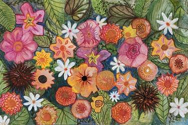 Print of Illustration Floral Paintings by Maura Satchell