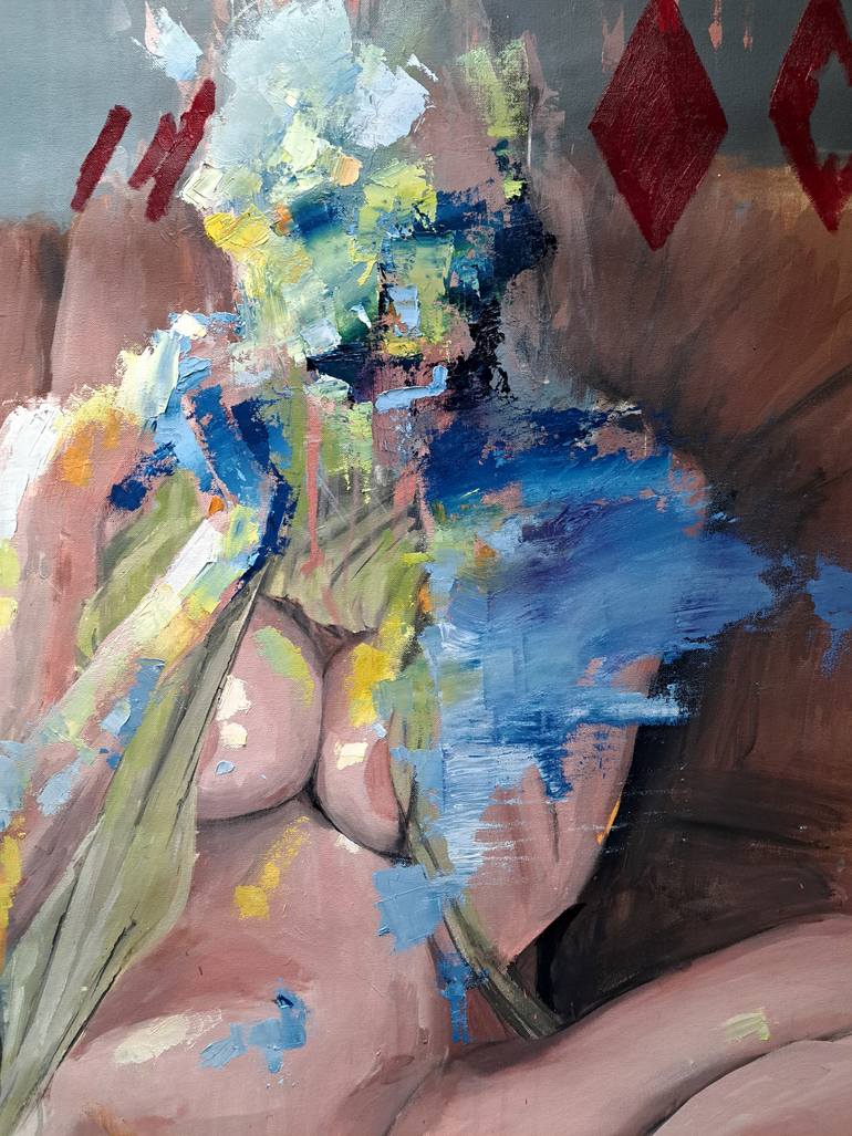 Original Portraiture Portrait Painting by Oscar Nin