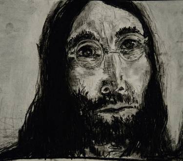 Portrait of John Lennon thumb