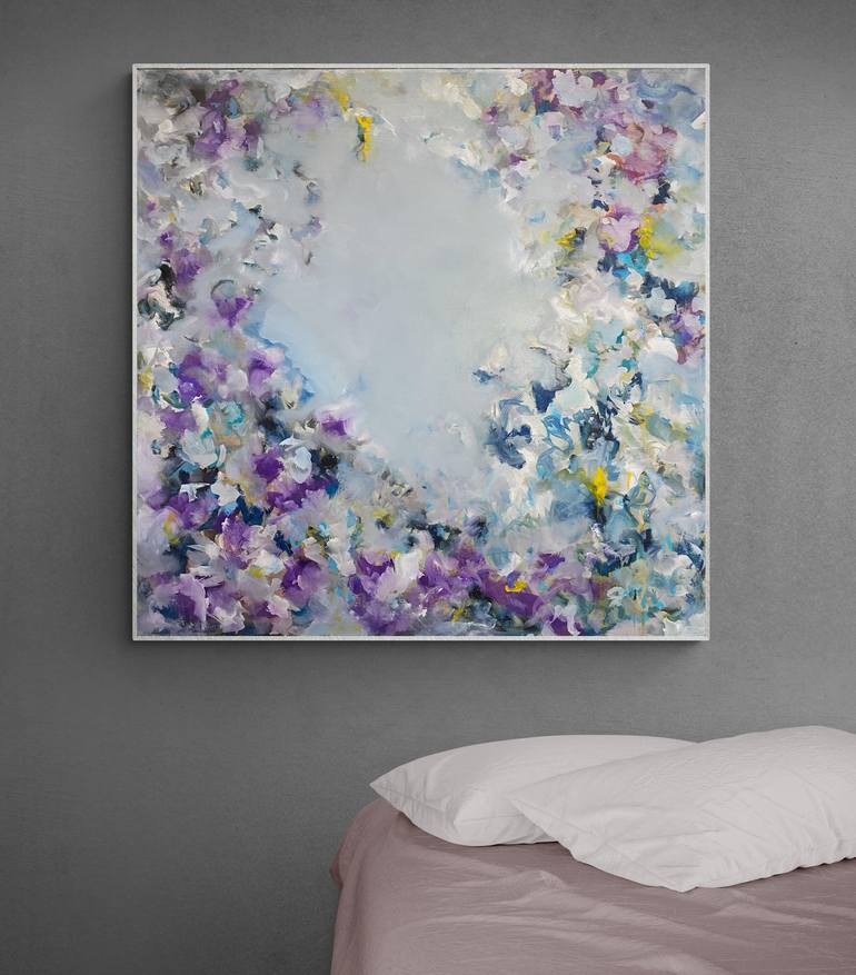 Original Floral Painting by Natasha Vella Blanca