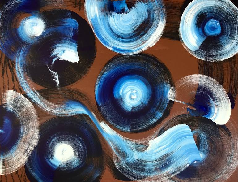 Original Abstract Paintings by Hong Nguyen