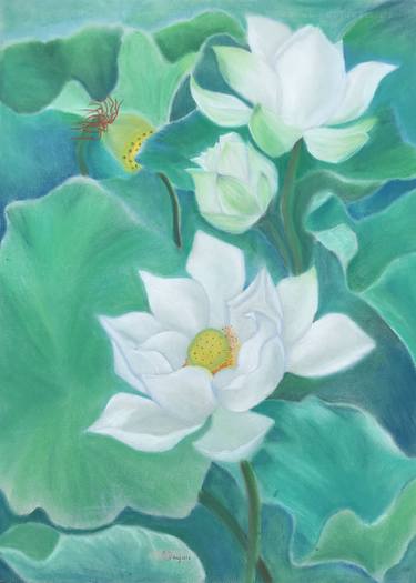 Print of Garden Paintings by Hong Nguyen