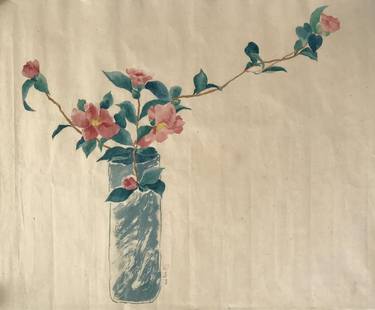 Print of Folk Floral Paintings by Hong Nguyen