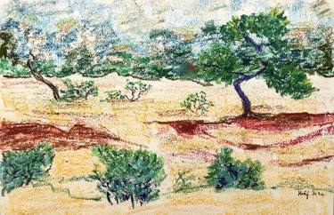 Original Impressionism Landscape Paintings by Hong Nguyen