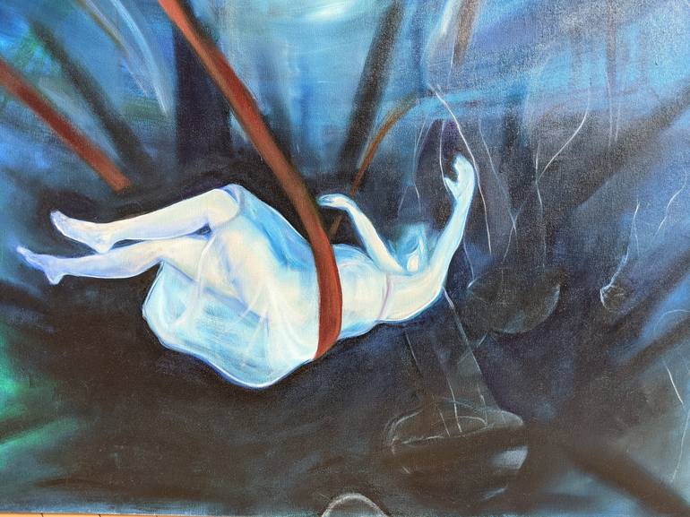 Original Surrealism Fantasy Painting by Joanna Aslanian