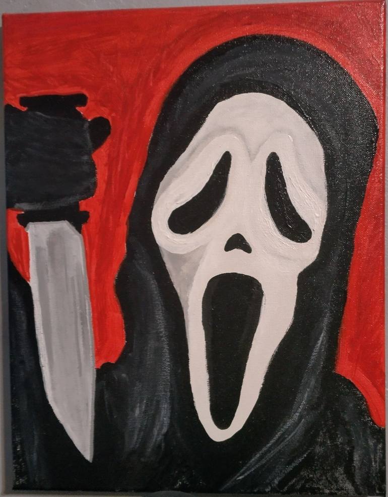 Ghostface Painting Painting by Broc Jesch Saatchi Art