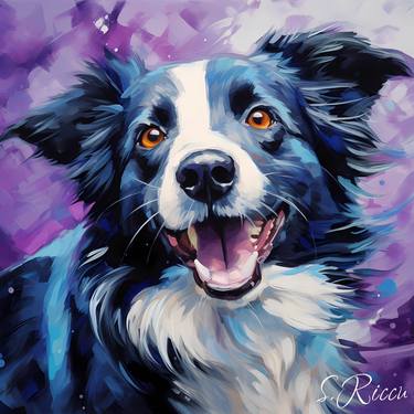 Print of Fine Art Dogs Digital by Sherry Riccu