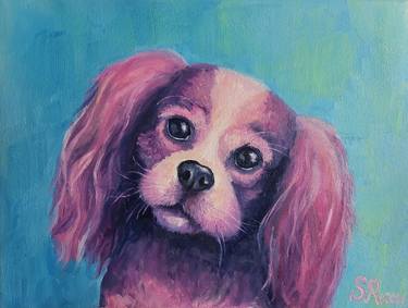 Print of Expressionism Dogs Paintings by Sherry Riccu