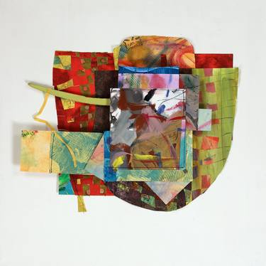 Original Abstract Collage by Ellen Schiffman