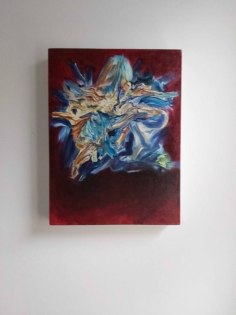 Original Abstract Painting by Andrew Birks