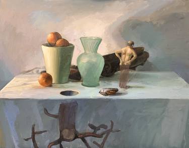 Original Surrealism Still Life Paintings by Gary Goldberg