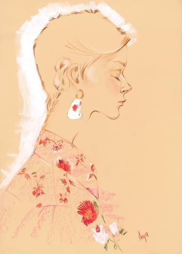 Original Fashion Drawings by Anna Rudko