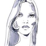 Collection Watercolor portrait