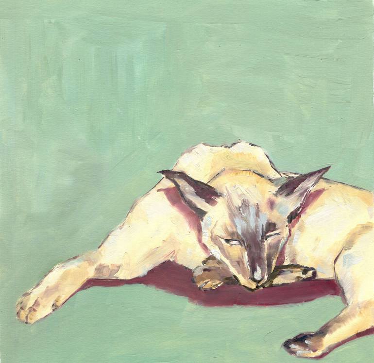 Print of Expressionism Animal Paintings by Anna Rudko