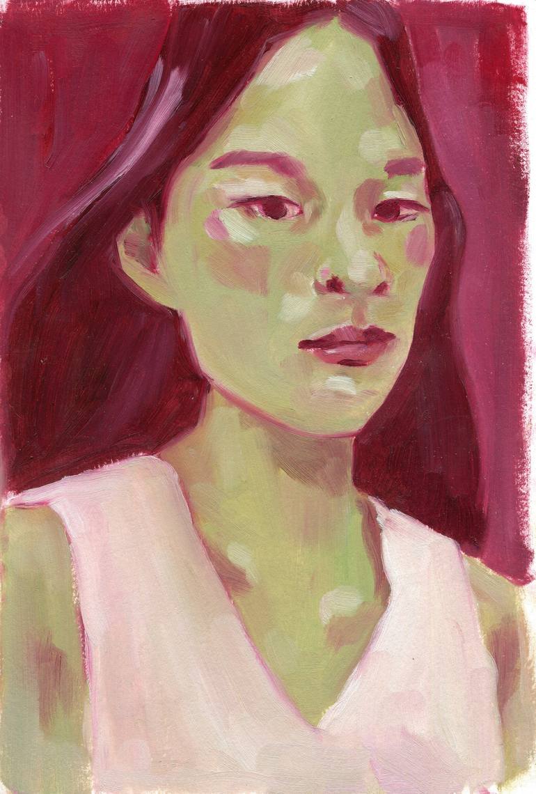Original Figurative People Paintings by Anna Rudko
