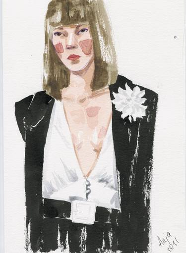 Print of Fashion Drawings by Anna Rudko