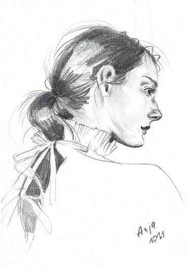 Print of Figurative Fashion Drawings by Anna Rudko