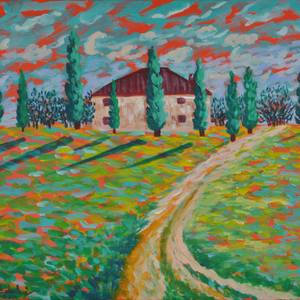 One fine day in Tuscany