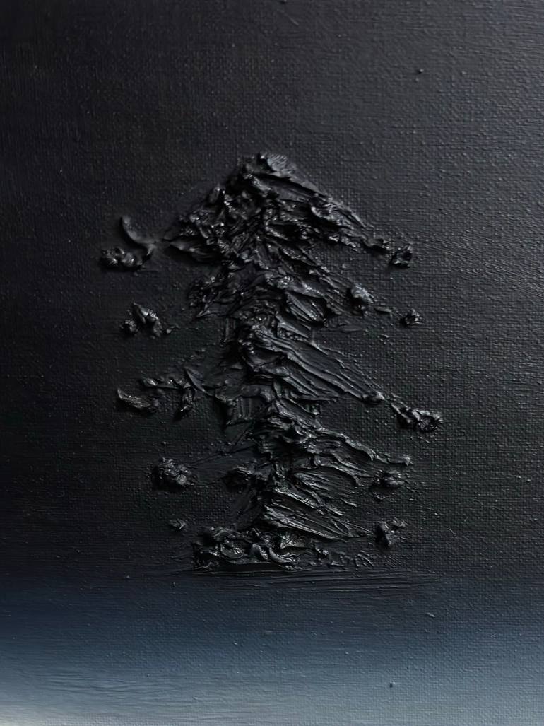 Original Abstract Landscape Painting by Xavier Puigjaner