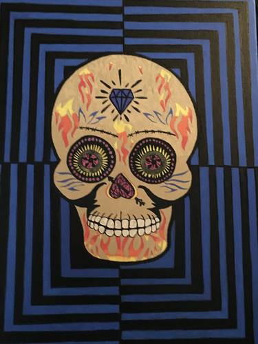 Sugar skull optical illusion thumb