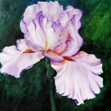 Original Modern Floral Paintings by Renata Minko