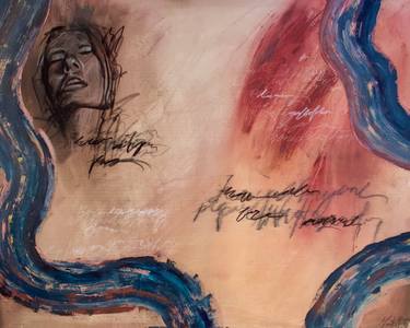 Original Abstract Women Paintings by Madeline K Barry