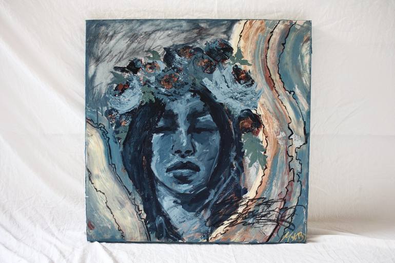 Original Women Painting by Madeline K Barry