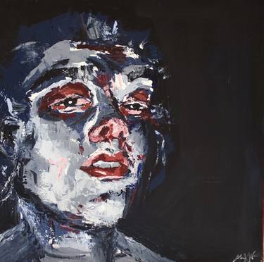 Original Portraiture Portrait Paintings by Madeline K Barry