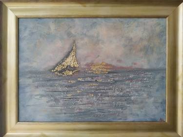 Print of Abstract Boat Paintings by Alzbeta Znamenska