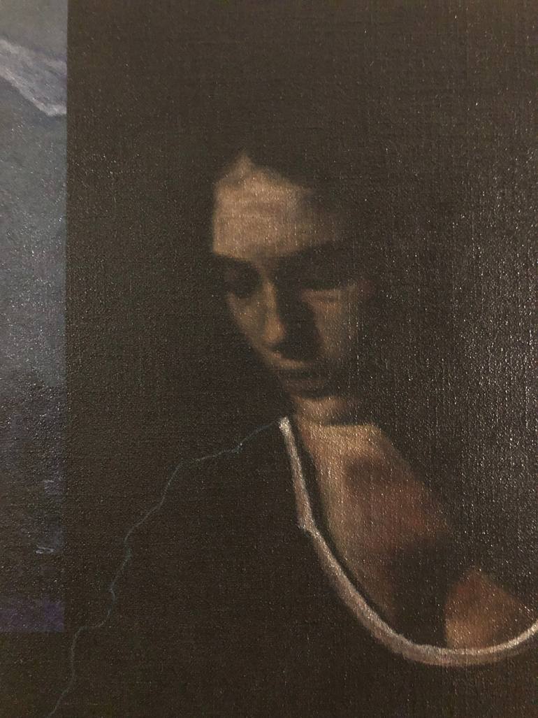 Original Figurative Women Painting by Jean-Yves Verne