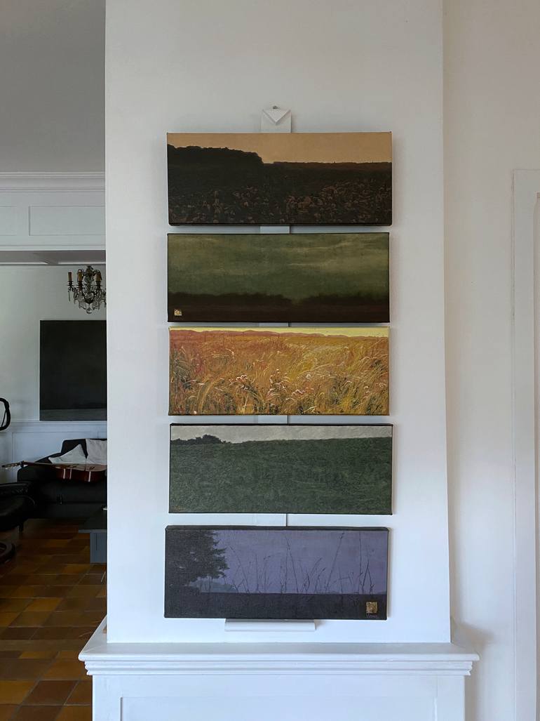 Original Figurative Landscape Painting by Jean-Yves Verne