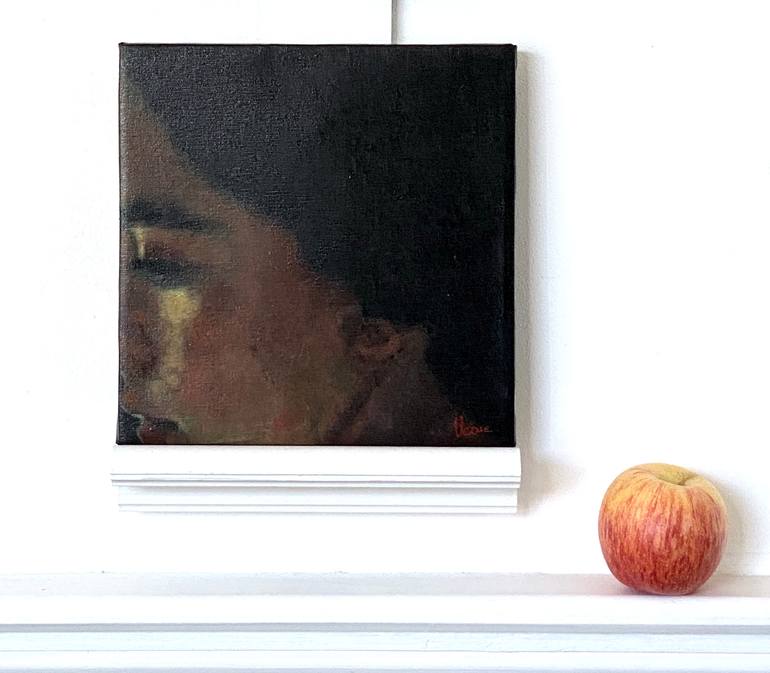 Original Classicism Women Painting by Jean-Yves Verne