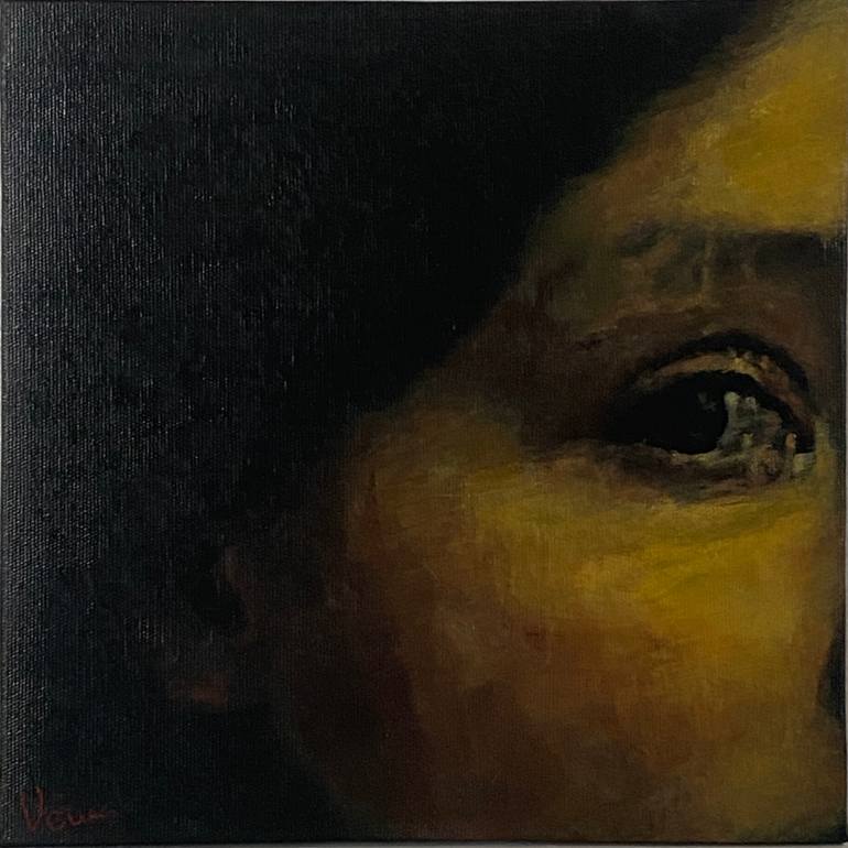 Original Classicism Women Painting by Jean-Yves Verne