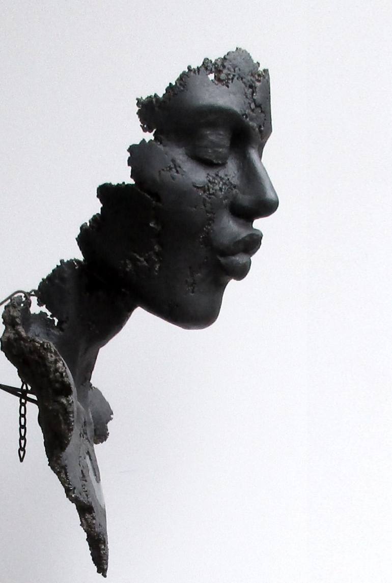 Original Fine Art Love Sculpture by jean-yves verne