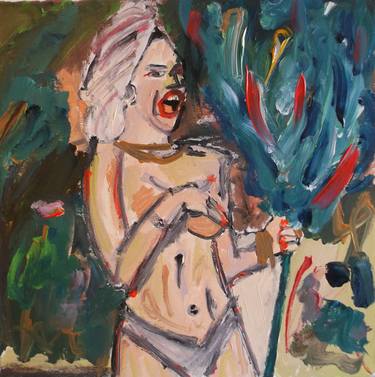 Print of Expressionism Celebrity Paintings by Miroslav Czippel