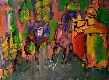 Print of Expressionism World Culture Paintings by Miroslav Czippel