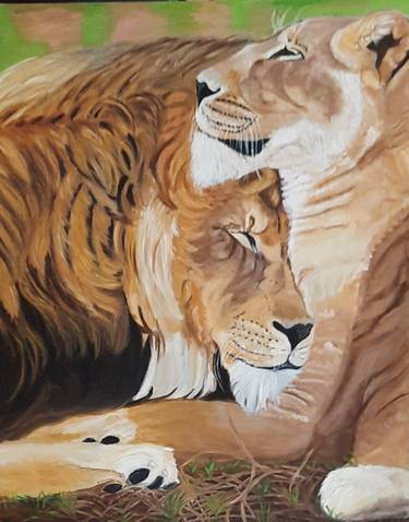 Print of Animal Paintings by Sangita Tapasvi