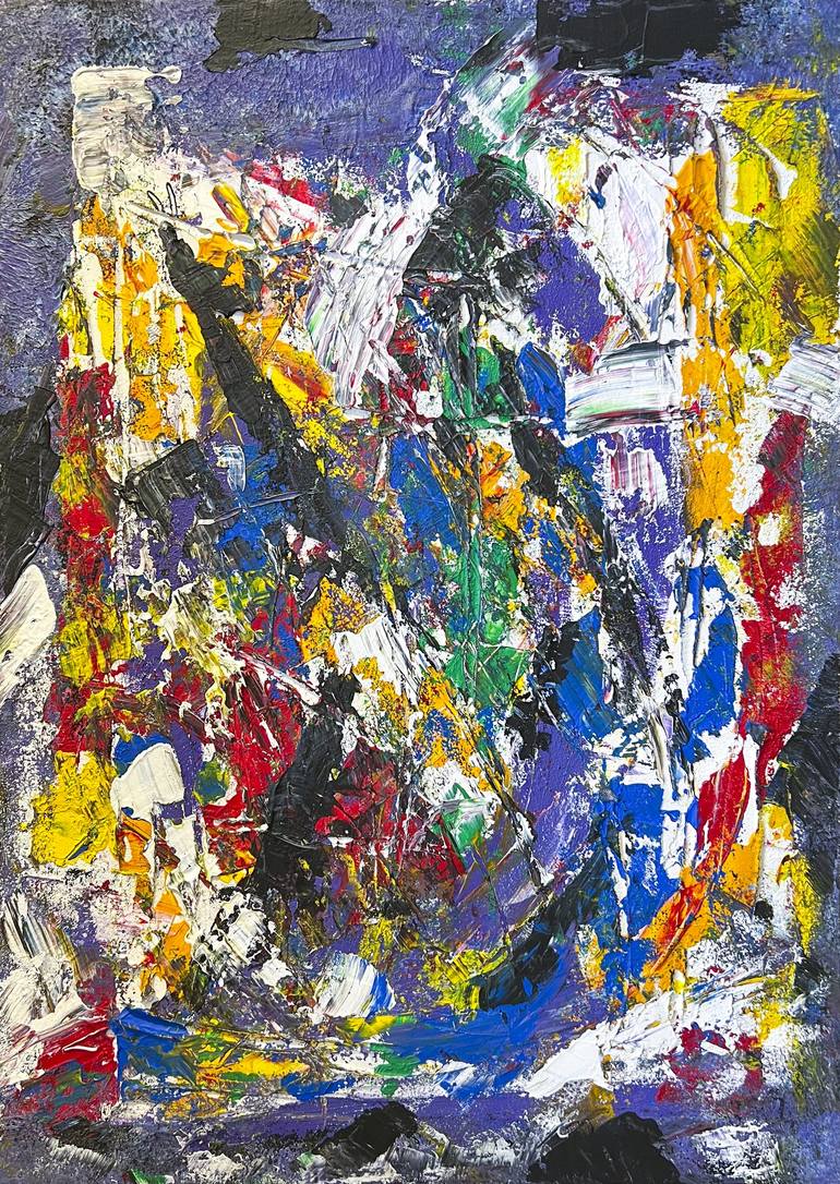 Original Abstract Painting by Marco Cimorosi