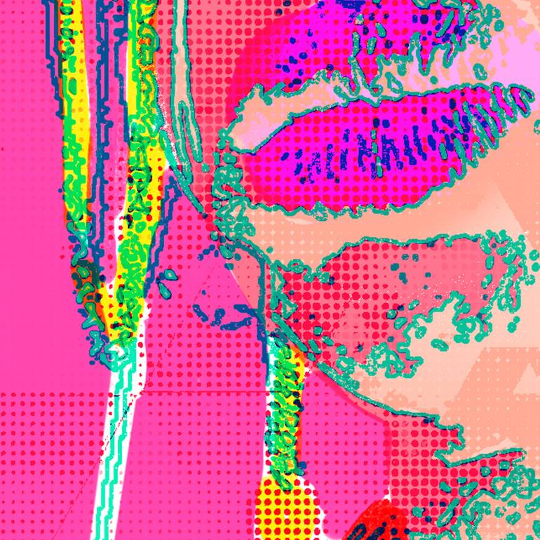 Original Contemporary People Digital by Lucky Friday