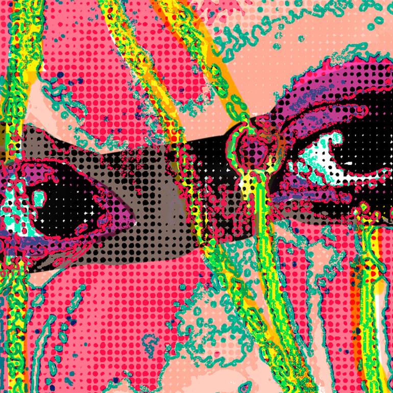 Original Contemporary People Digital by Lucky Friday