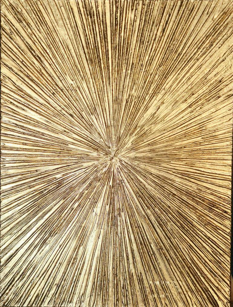 Golden rays Painting by Vinessa Art Saatchi Art