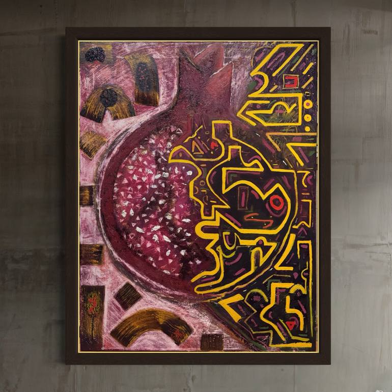 Original Contemporary Abstract Paintings by Teymur Mammadov