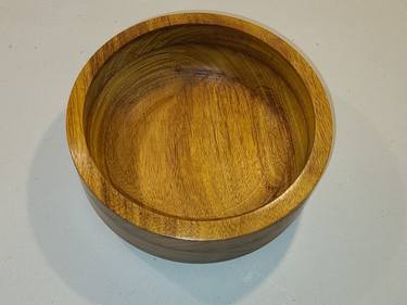 Canary Wood - Wood Turned Bowl - thumb