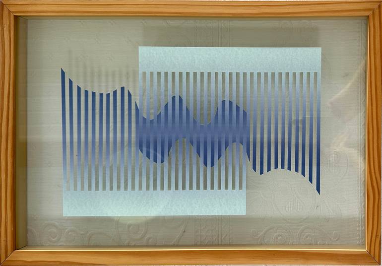 Original Geometric Abstract Sculpture by Flavia Mesquita