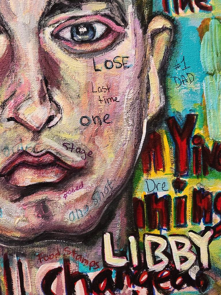Original Pop Culture/Celebrity Painting by Lisa Libby