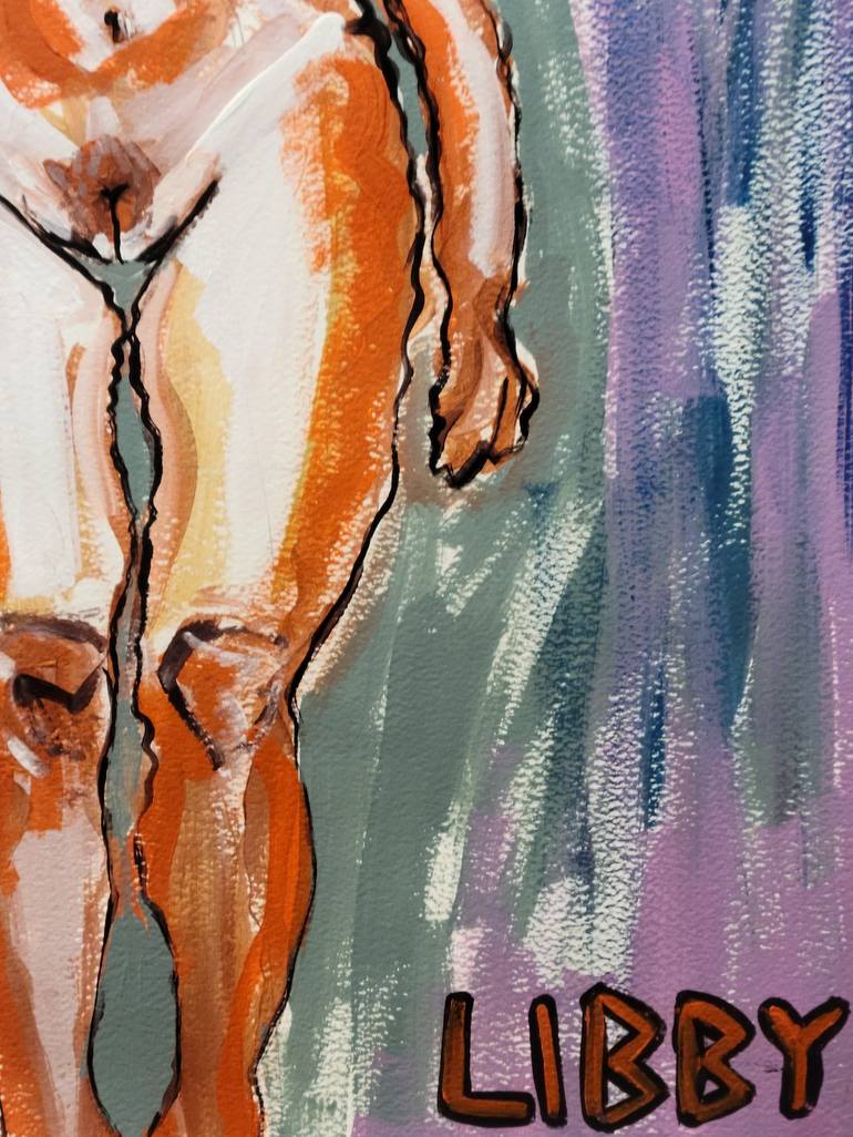 Original Nude Painting by Lisa Libby