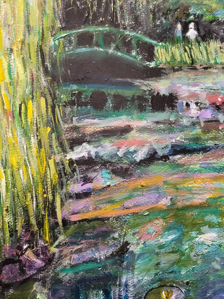 Original Impressionism Botanic Painting by Lisa Libby