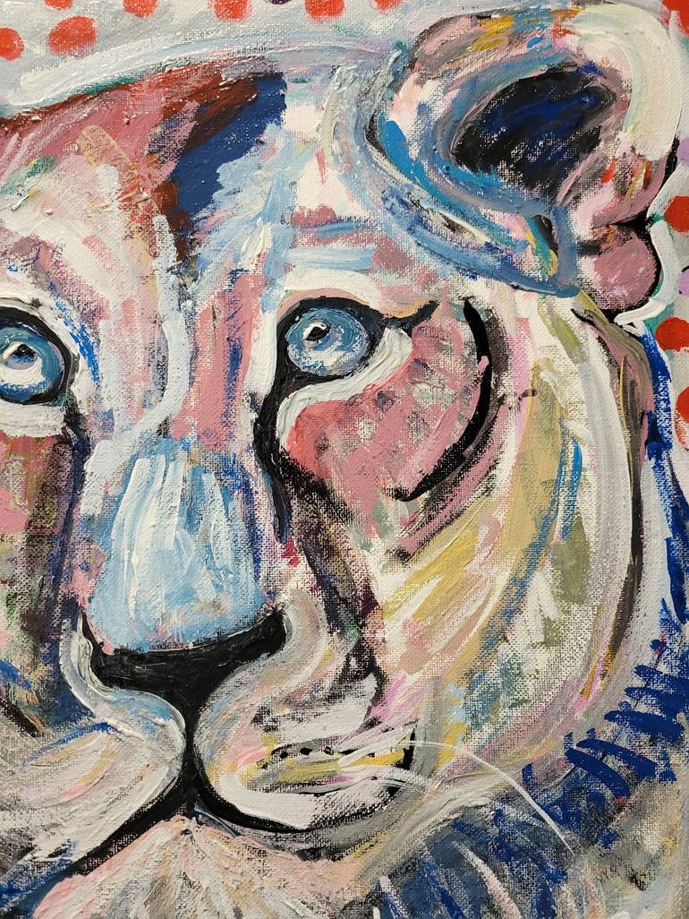 Original Impressionism Animal Painting by Lisa Libby